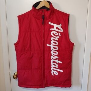 AEROPOSTALE Red Vest Size Large